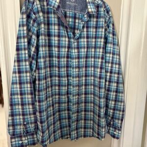 Bugatchi Multicolor Plaid Button Down Shirt
